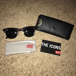 Ray-Ban club master sunglasses!